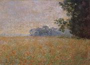 Claude Monet Oat and Poppy Field Sweden oil painting artist